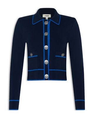 Tala Contrast Trim Cardigan