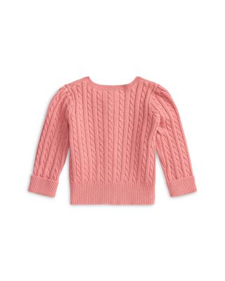 Girls' Mini Cable Cotton Cardigan - Baby