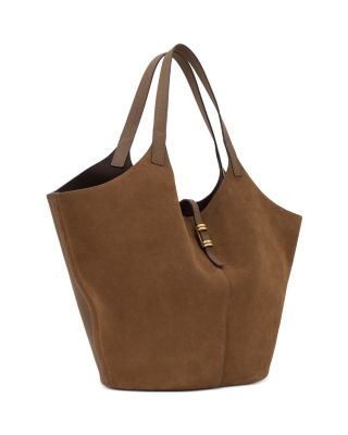 Lyra Suede Leather Tote