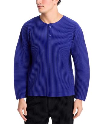 ISSEY MIYAKE HOMME PLISSE 長袖トップス HOMME PLISSÉ ISSEY MIYAKE Monthly Colors February Henley Tee