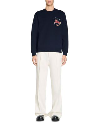 Embroidered Horse Sweatshirt