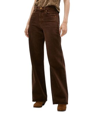 Grace High Rise Wide Leg Jeans in Northern Cedar