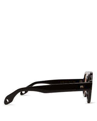 Jane Aviator Sunglasses, 54mm