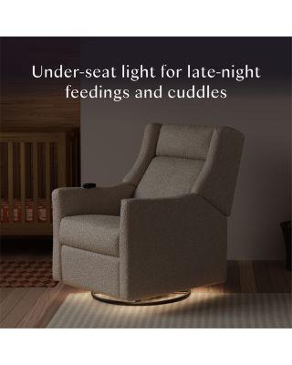 Kiwi Deluxe Power Recliner & Swivel Glider with Heat & Massage