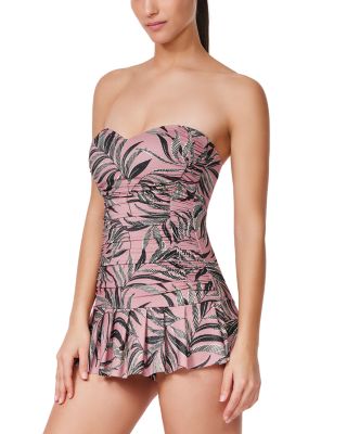 La Palm Sweetheart Bandeau Swimdress
