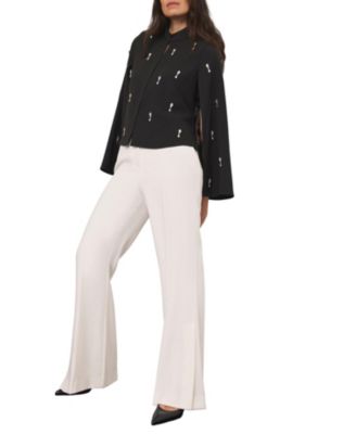  Women's Embellished Cape Top