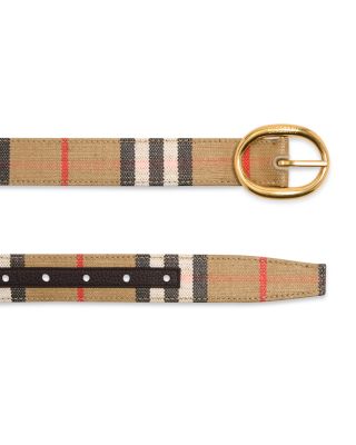 Women's Bloomsbury Reversible Check Belt