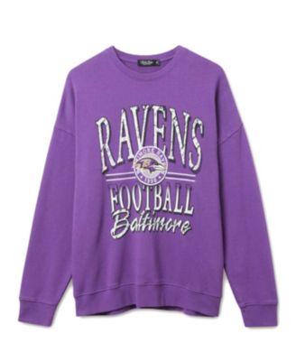  Unisex NFL Baltimore Ravens Lateral Crew Fleece
