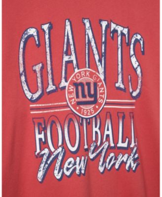  Unisex NFL New York Giants Lateral Crew Fleece