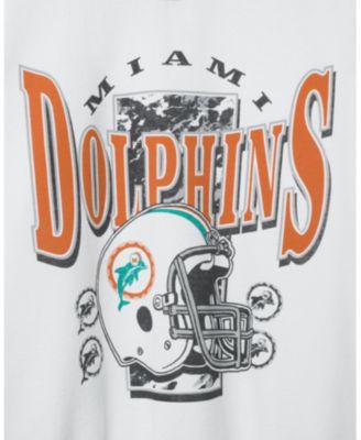  Unisex NFL Miami Dolphins Conversion Flea Market Crew Fleece