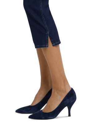 Chloe High Rise Capri Jeans in Midnight Breeze