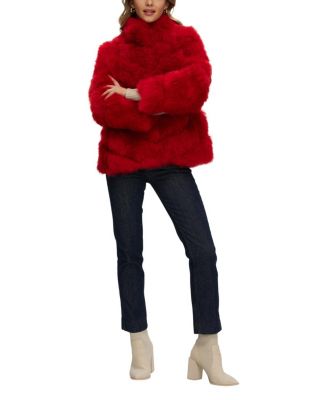  Select Cashmere Goat Diagonal Jacket