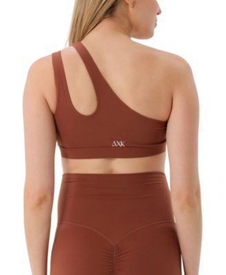 Women's One-Shoulder with Easy-Release Breastfeeding Clips Cross Body Nursing Bra