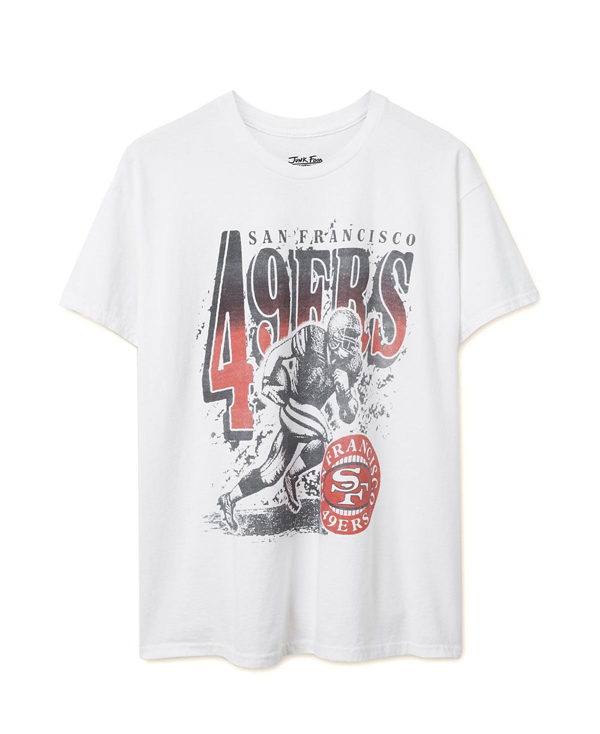 Junk Food Clothing Unisex Nfl San Francisco 49ers Rushing Flea Market Tee
