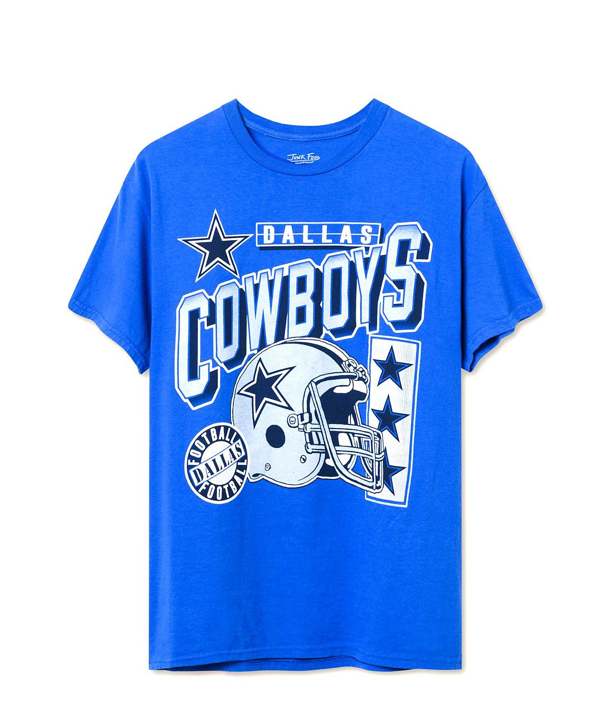 Junk Food Clothing Unisex Nfl Dallas Cowboys Checkdown Flea Market Tee