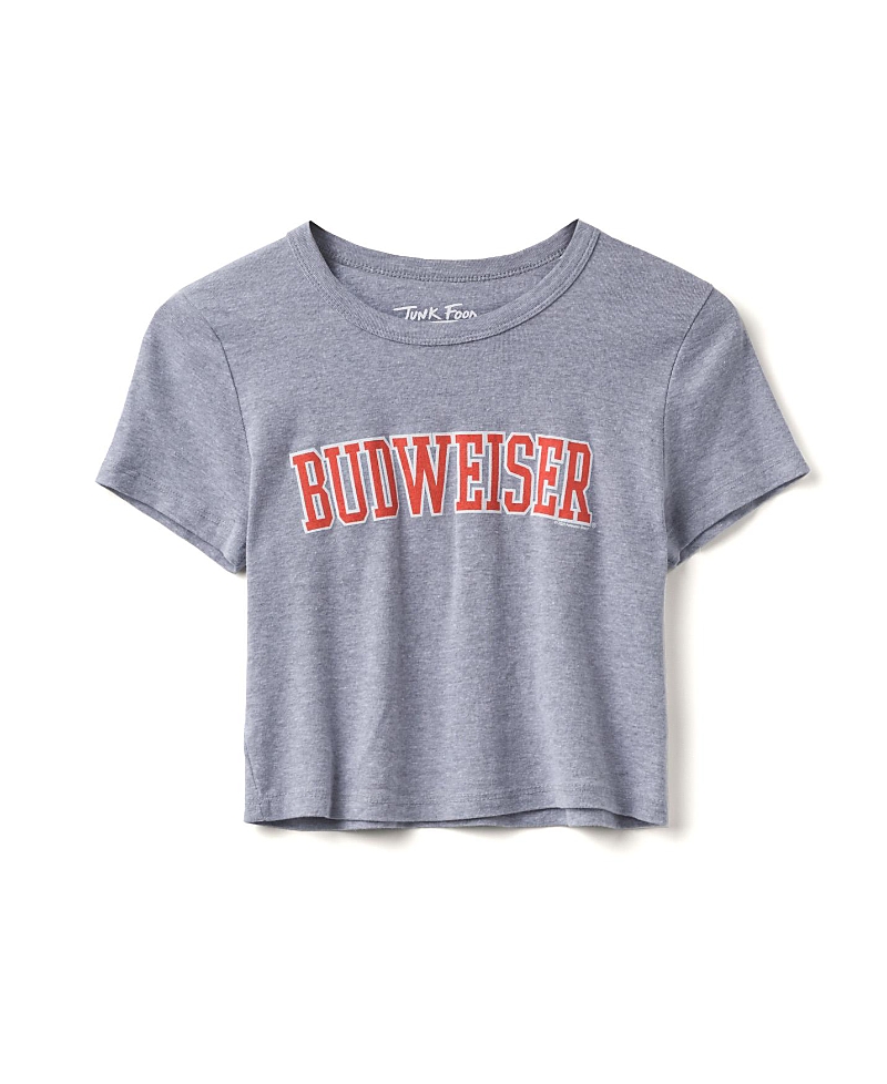 Junk Food Clothing Women's Budweiser Baby Tee