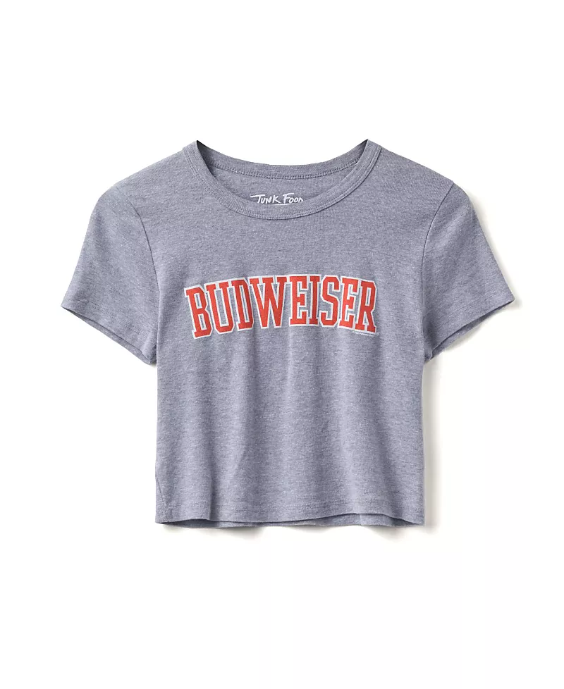 Junk Food Clothing Women's Budweiser Baby Tee