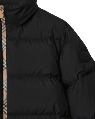  Checker-tape Snowdon Puffer Jacket