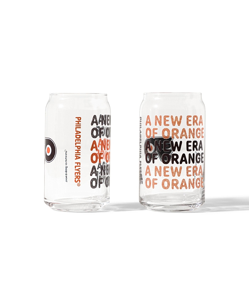 Uncommon Goods Nhl Show Your Spirit! Can-Shaped Glass, Set Of 2