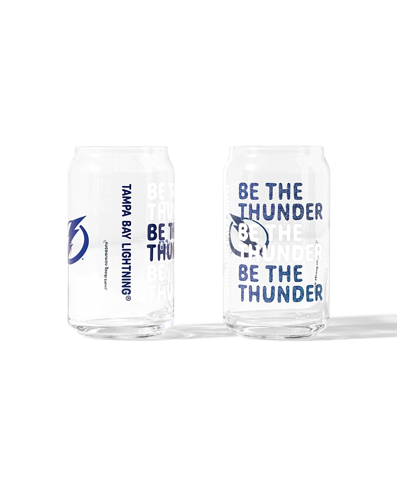 Uncommon Goods Nhl Show Your Spirit! Can-Shaped Glass, Set Of 2