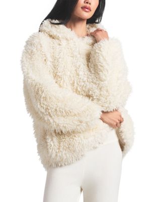 Faux Fur Hoodie