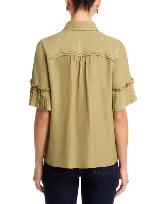 Brandy Pleated Shirt