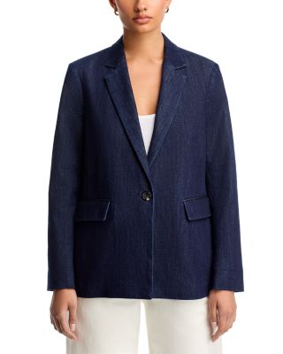 Jennie Denim Blazer in Indigo