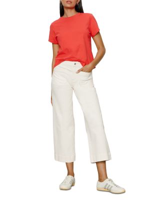 The Marine Cropped Wide Leg Pants