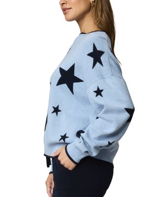 Silvie Star Crewneck Pullover Sweater  