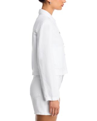 Adrianna Denim Jacket in White