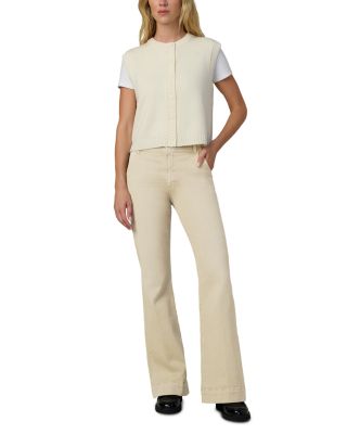 The Molly High Rise Trouser Jeans in Stone