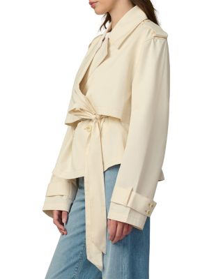 The Liz Cropped Trench Coat