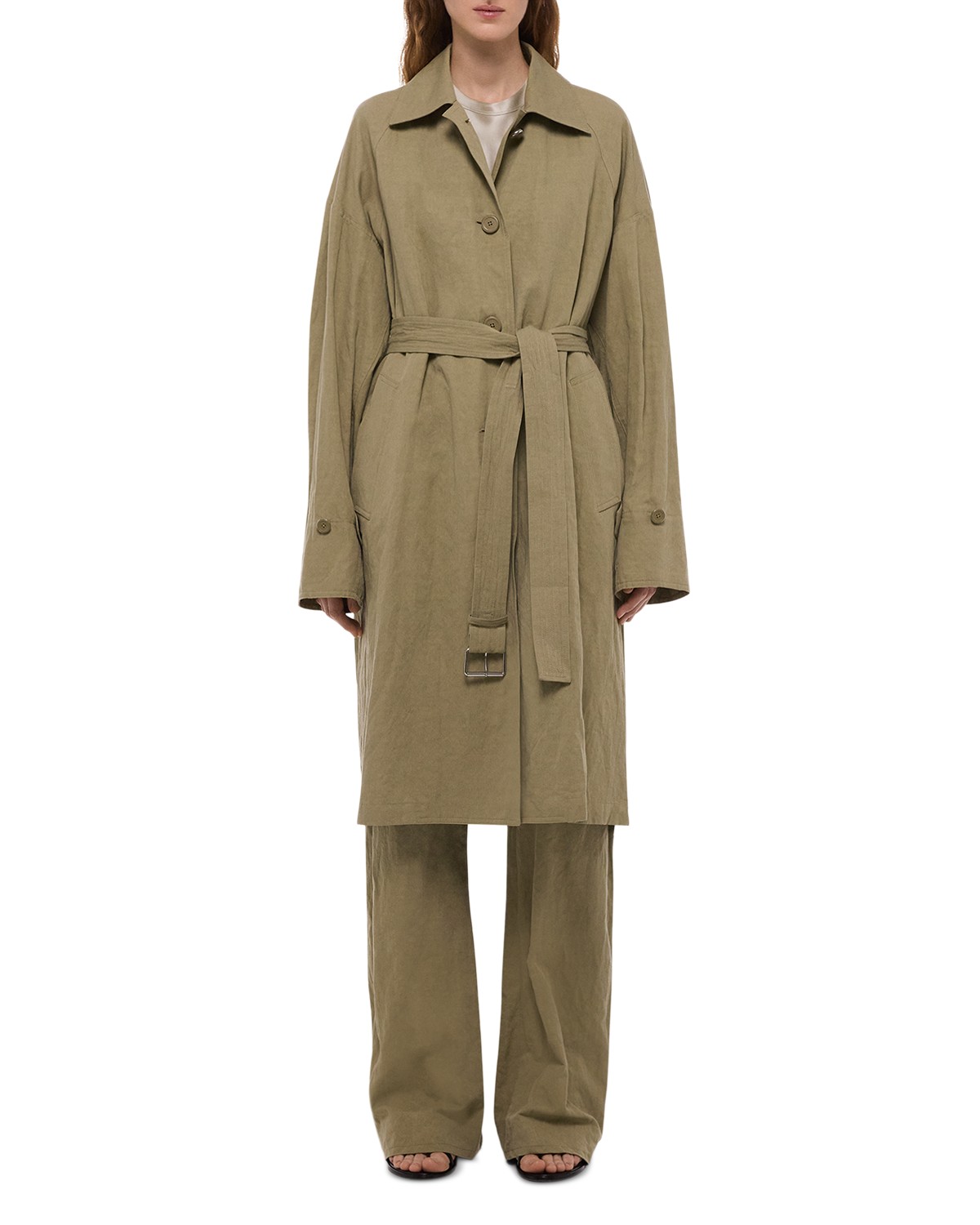 Cape Trench Coat
