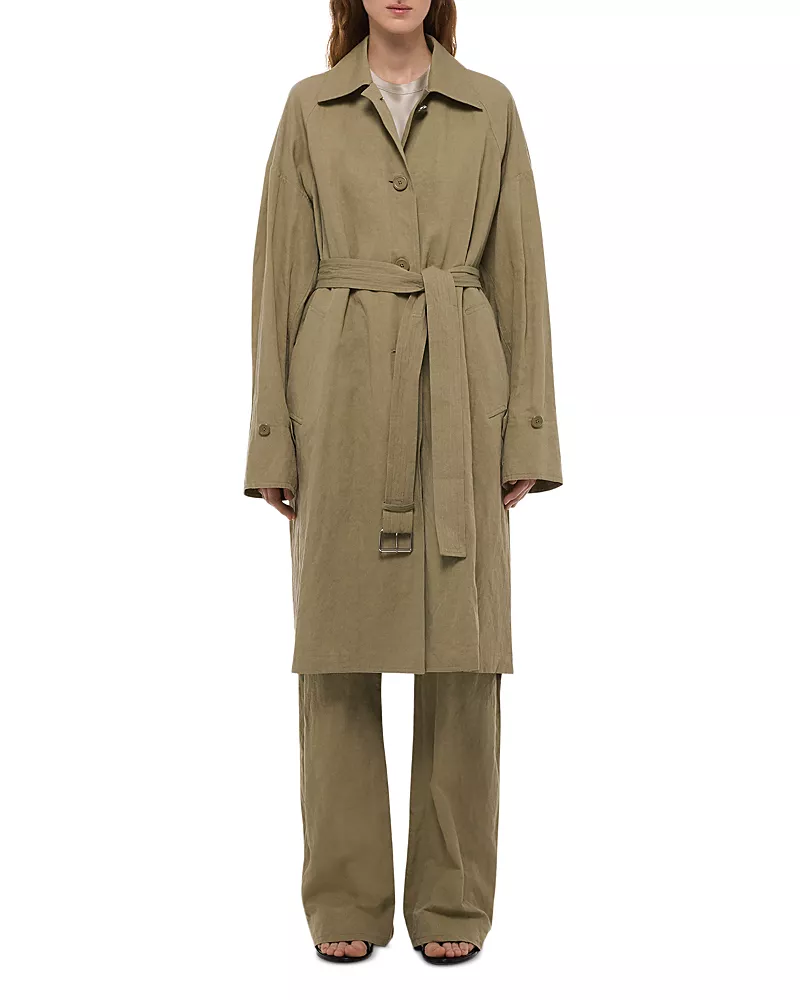 Helmut Lang Cape Trench Coat