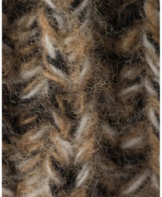  Melange Knit Bucket Hat