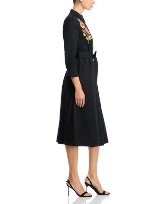 Embroidered Shirtdress