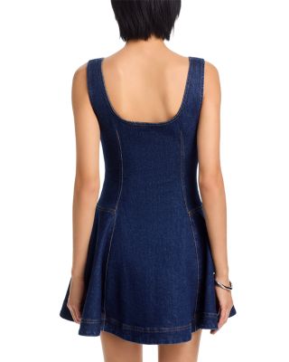 Eleodra Denim Mini Dress
