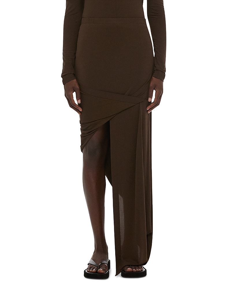 Helmut Lang Twist Drape Skirt