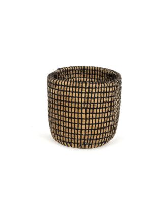 Mbare Succulent Planter Basket In Black