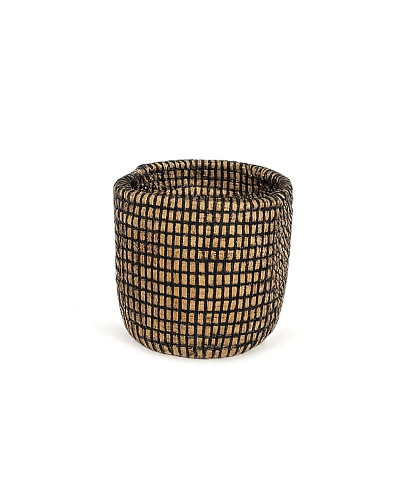Mbare Succulent Planter Basket In Black