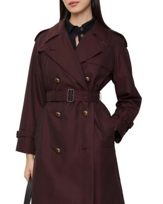 Mid-length Gabardine Castleford Trench Coat