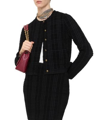  Wool Blend Mini Skirt