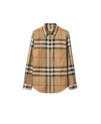  Slim Fit Check Cotton Shirt