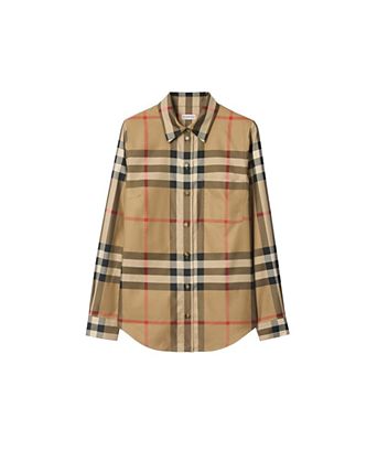  Slim Fit Check Cotton Shirt