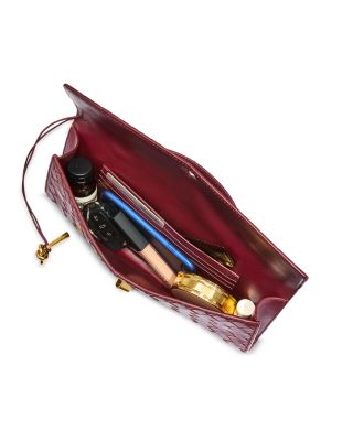 Andiamo Intrecciato Leather Clutch