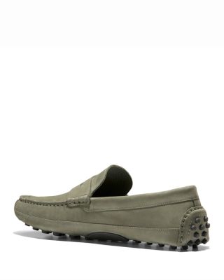 Men's Davies Grand Nubuck Leather Driving Loafers