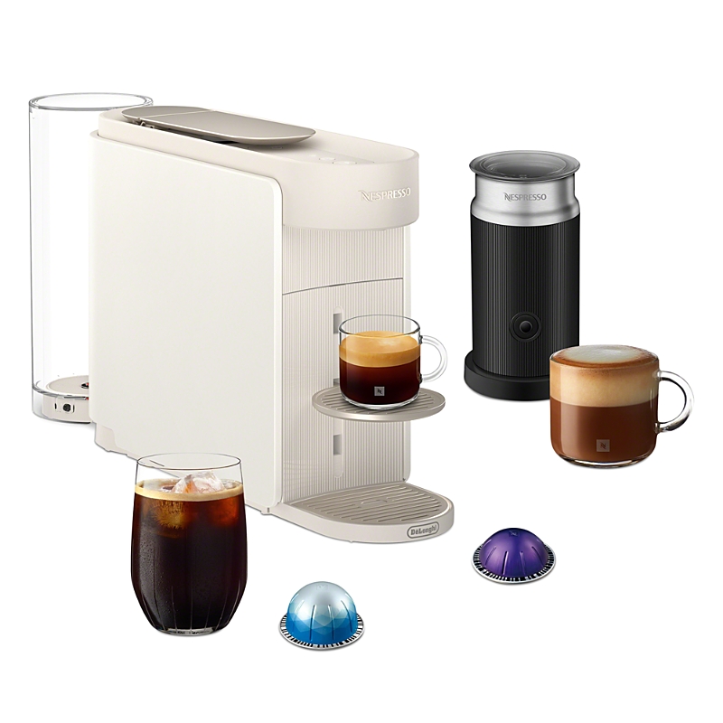 Nespresso Vertuo Up Coffee and Espresso Maker by DeLonghi with Aeroccino Milk Frother