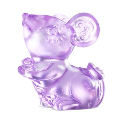 Ruyi's Twelve Blessings Elfin Mouse Crystal Sculpture
