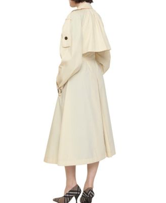 Long Canvas Trerose Trench Coat