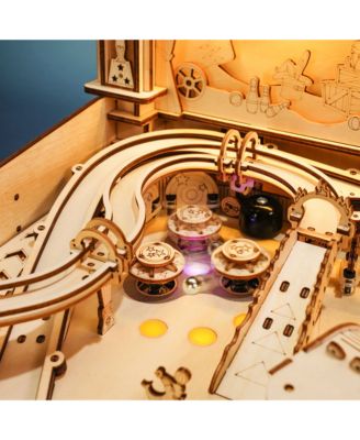 Pinball Machine DIY Building Kit by ROBOTIME - Ages 14+